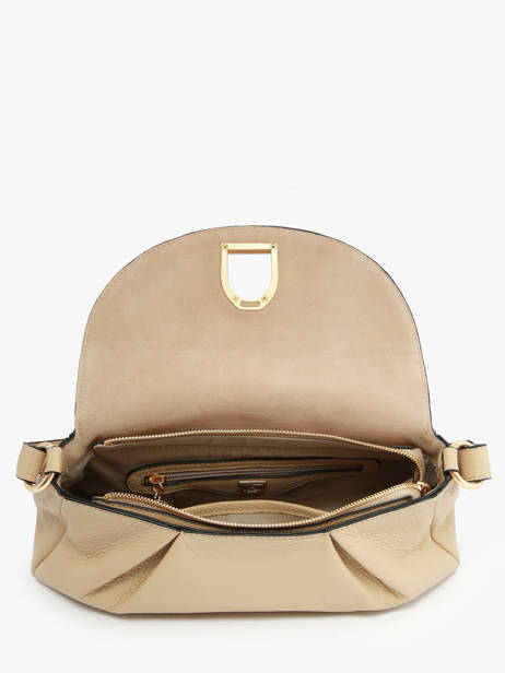 Cross Body Tas Shadow Leder Etrier Beige shadow ESHA163M ander zicht 3