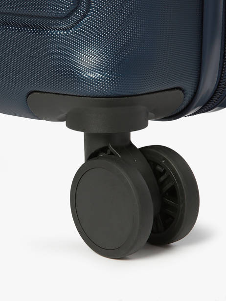 Harde Reiskoffer Valencia Travel Blauw valencia L ander zicht 2