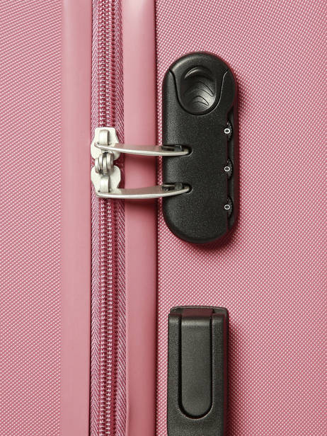 Harde Reiskoffer Valencia Travel Roze valencia M ander zicht 1