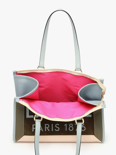 Schoudertas Cabas D'ete Leder Lancel Veelkleurig cabas d'ete A13369 ander zicht 4