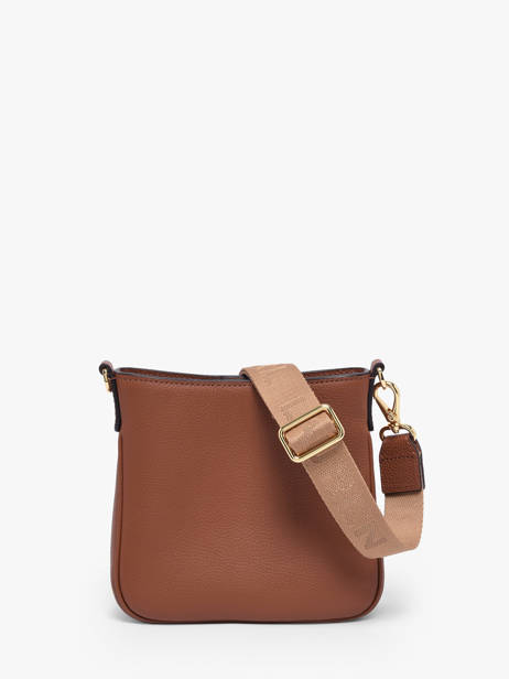 Cross Body Tas Mini Cameryn Leder Lauren ralph lauren Bruin cameryn 31982184 ander zicht 3