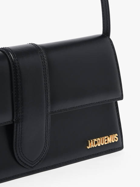 Preloved Schoudertas Long Bambino Leder Jacquemus Zwart second life 1565173 ander zicht 2