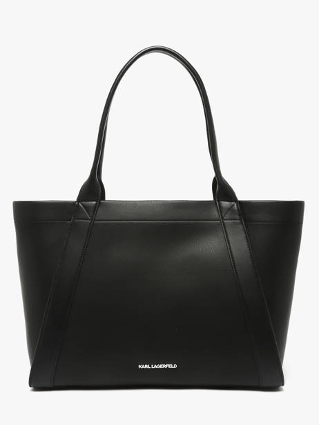 Schoudertas K/ville Leder Karl lagerfeld Zwart k ville B1W30066 ander zicht 4