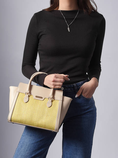 Handtas Capri Hexagona Geel capri 4020267 ander zicht 1