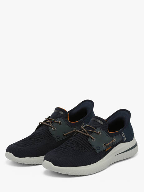 Sneakers Skechers Blauw men 210606 ander zicht 1