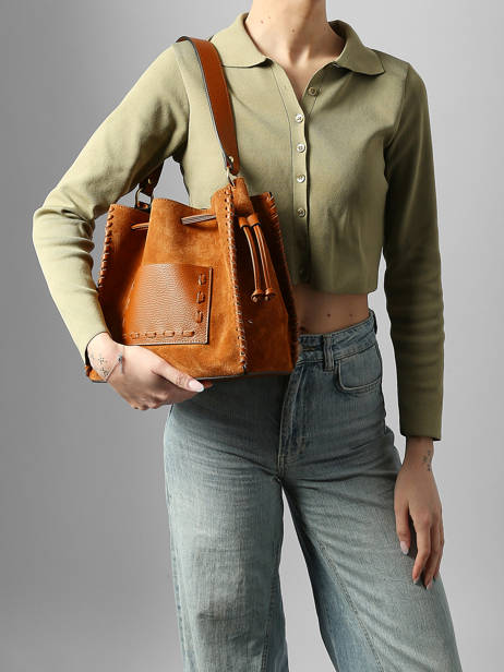 Handtas Velvet Caviar Leder Milano Bruin velvet caviar VC25113 ander zicht 1