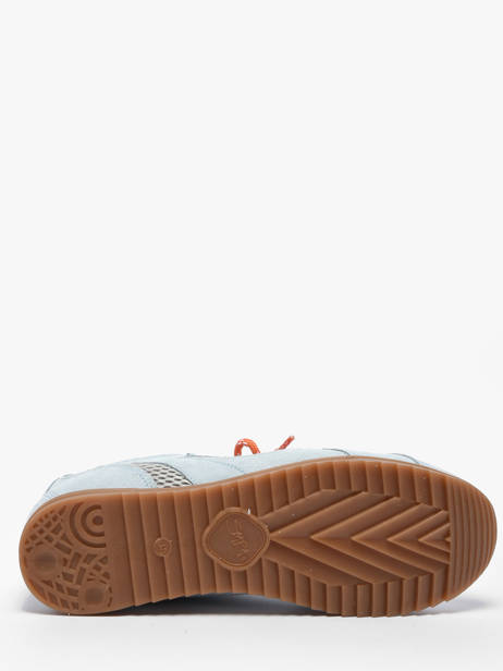 Sneakers Billie Uit Leder Semerdjian Blauw women BILLI243 ander zicht 4