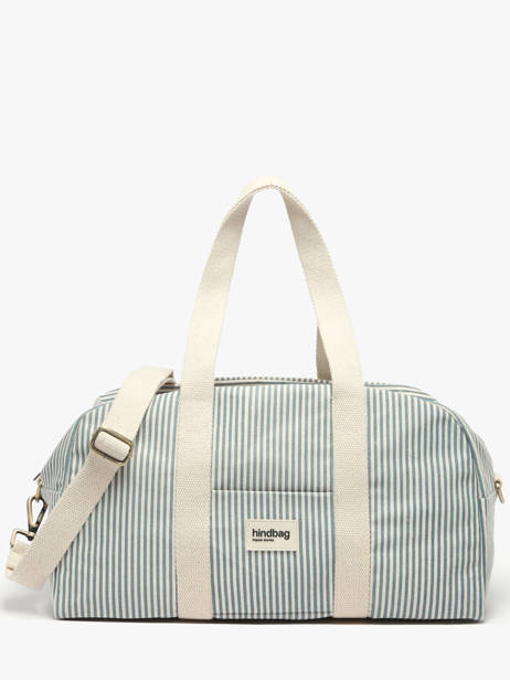Schoudertas Rayures Katoen Hindbag Blauw rayures RA