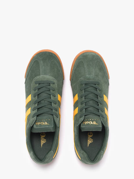 Sneakers Uit Leder Gola Groen men CMA192NI ander zicht 4