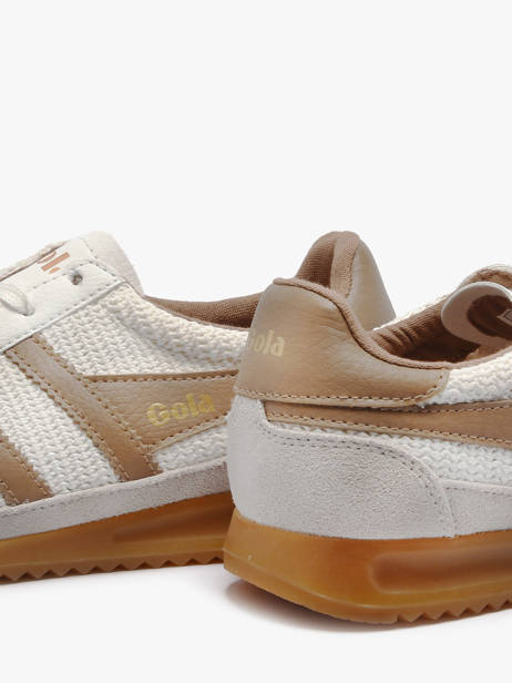 Sneakers Gola Wit women CLB768WC ander zicht 2