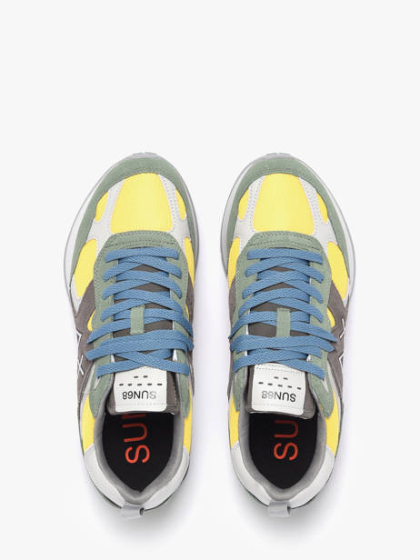 Sneakers Sun68 Groen men Z3611884 ander zicht 3