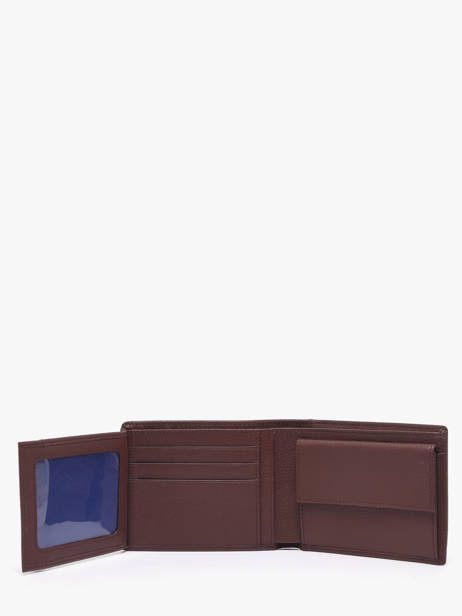 Portefeuille Charles Leder Le tanneur Bruin charles TCHA3350 ander zicht 2