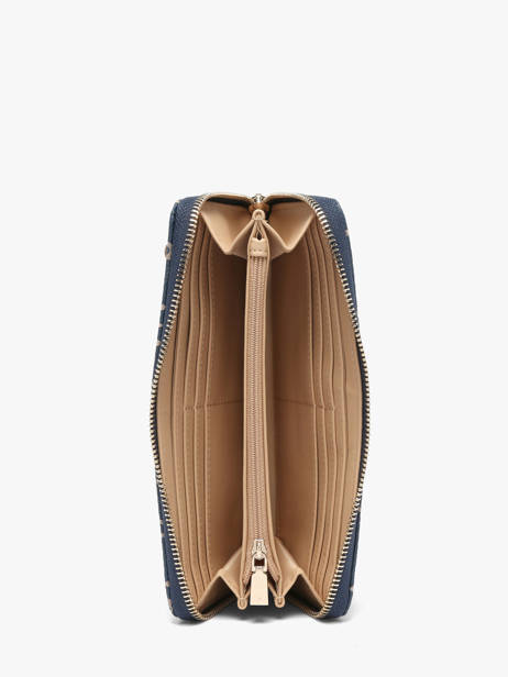 Portefeuille Emelie Logo Guess Blauw emelie logo GP928146 ander zicht 1