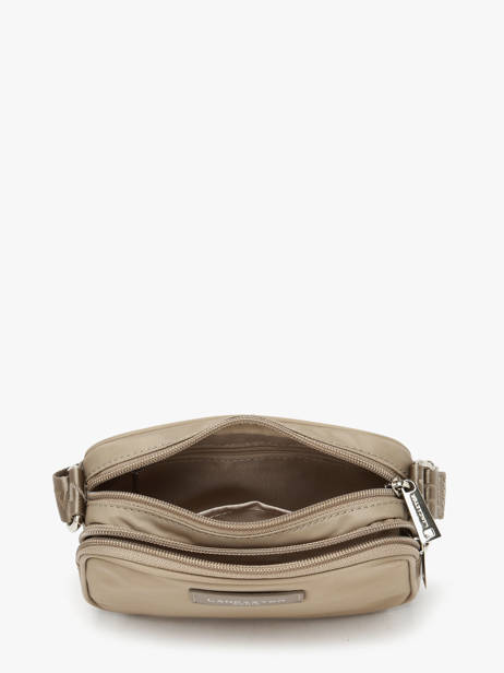 Cross Body Tas Basic Vita Nylon Lancaster Beige basic vita 75 ander zicht 3