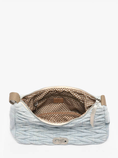 Schoudertas Jn3 Katoen Mila louise Wit jn3 23055JN3 ander zicht 3