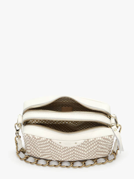 Cross Body Tas Vintage Mila louise Wit vintage 23673ZZC ander zicht 3