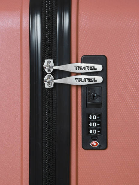 Harde Reiskoffer Montreal Travel Roze montreal M ander zicht 1
