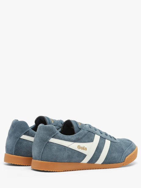 Sneakers Uit Leder Gola Blauw men CMA192HW ander zicht 3