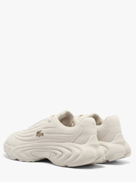 Sneakers Uit Leder Lacoste Wit men 1SMA0063 ander zicht 3