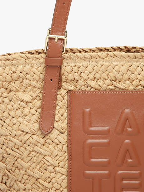 Schoudertas Le Panier Lancaster Beige le panier 80 ander zicht 3