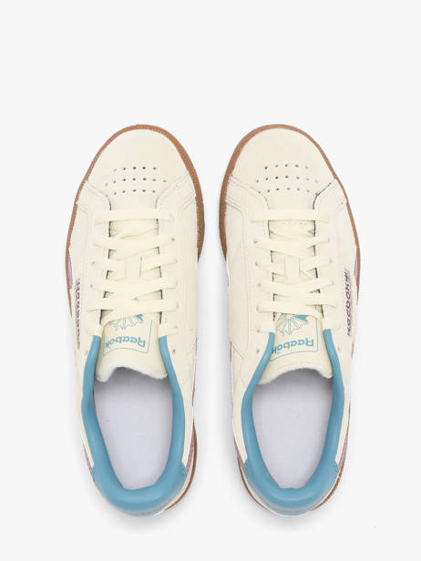 Sneakers Uit Leder Reebok Beige women 244643 ander zicht 3