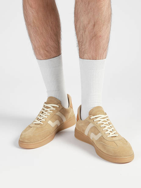 Sneakers Uit Leder Gant Beige men CUZIG126 ander zicht 1