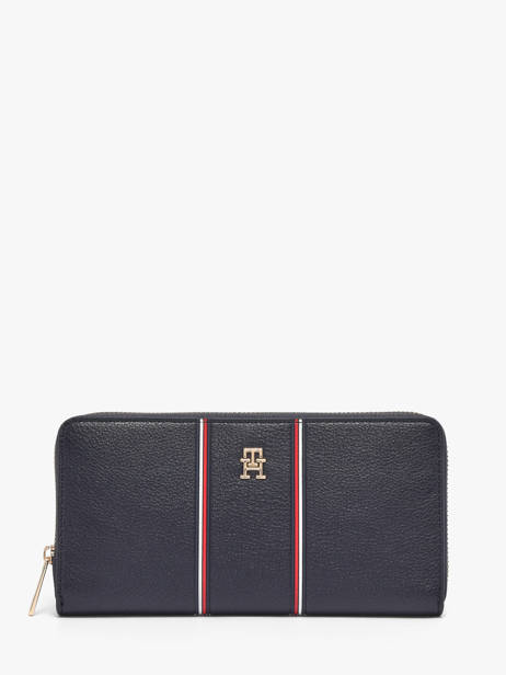 Portefeuille Tommy hilfiger Blauw th icon AW18654