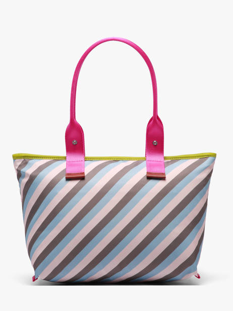 Schoudertas A4 Formaat Lancel Plage Lancel Veelkleurig lancel plage  A14193 ander zicht 4
