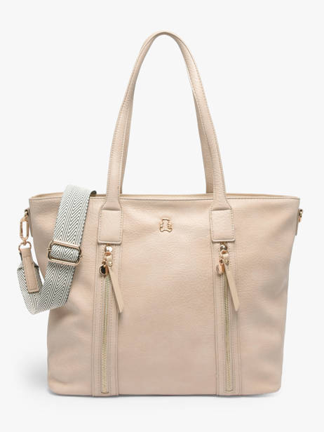 Schoudertas Zip Lulu castagnette Beige zip ALBIN