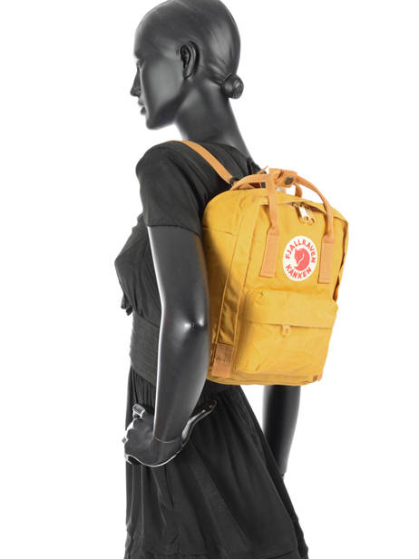 Rugzak Kånken 1 Compartiment Fjallraven Geel kanken 23561 ander zicht 2