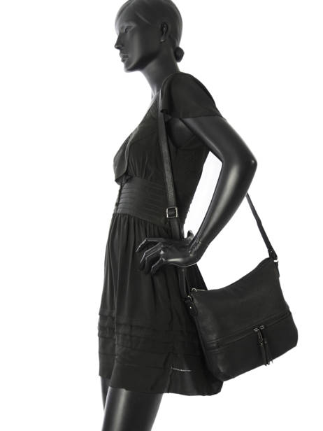 Cross Body Tas Gracieuse Hexagona Zwart gracieuse 315314 ander zicht 1