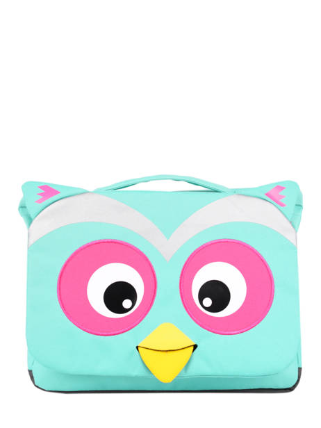 Boekentas 1 Compartiment Affenzahn Groen schoolbag CAR1