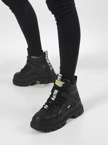 Aspha Nc Mid Sneakers Met Platformzool Buffalo accessoires 16220450 ander zicht 1