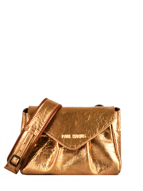Cross Body Tas S Suzon Leder Paul marius Goud vintage S