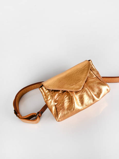 Cross Body Tas S Suzon Leder Paul marius Goud vintage S ander zicht 2