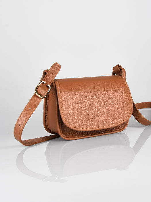 Longchamp Le foulonné Cross bodytas Bruin