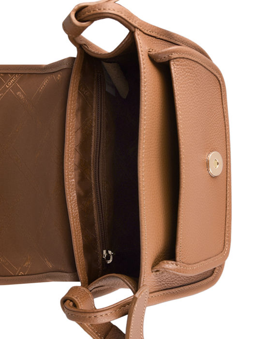 Longchamp Le foulonné Cross bodytas Bruin