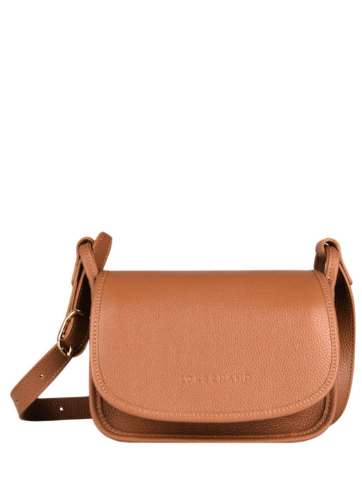 Longchamp Le foulonné Cross bodytas Bruin