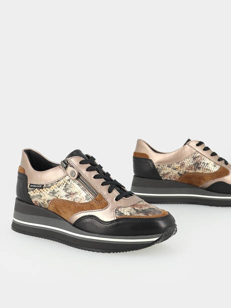 Olimpia Sneakers Uit Leder Mephisto Rood women OLIMPI-S ander zicht 3