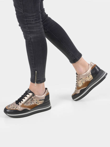 Olimpia Sneakers Uit Leder Mephisto Rood women OLIMPI-S ander zicht 1