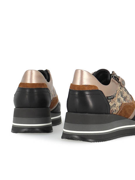 Olimpia Sneakers Uit Leder Mephisto Rood women OLIMPI-S ander zicht 4