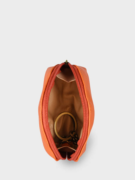 Portemonnee Leder Katana Oranje marina 753007 ander zicht 1