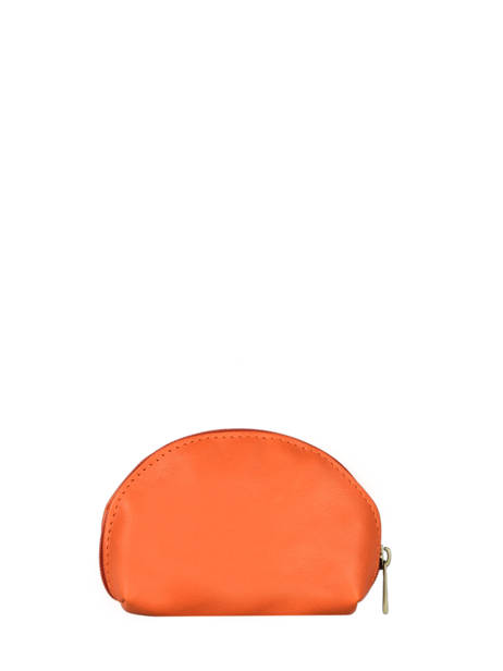 Portemonnee Leder Katana Oranje marina 753007 ander zicht 2