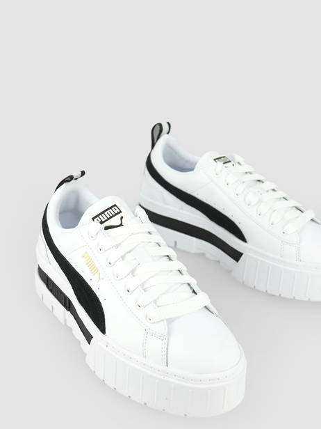 Mayze Leather Sneakers Puma accessoires 38198301 ander zicht 3