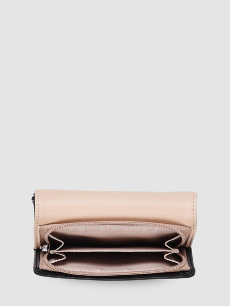 Portemonnee Leder Lancaster Zwart smooth 2 ander zicht 3