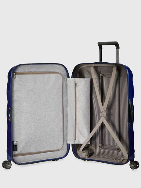 Harde Reiskoffer C-lite Samsonite Blauw c-lite CS2005 ander zicht 2