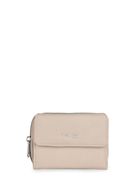 Portemonnee Classic Miniprix Beige grained H6012