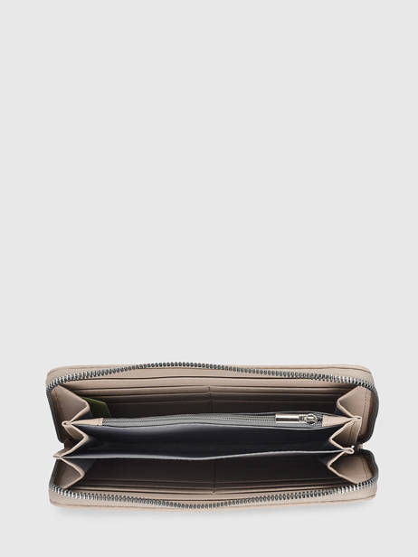 Portefeuille Classic Miniprix Beige grained H1689 ander zicht 1