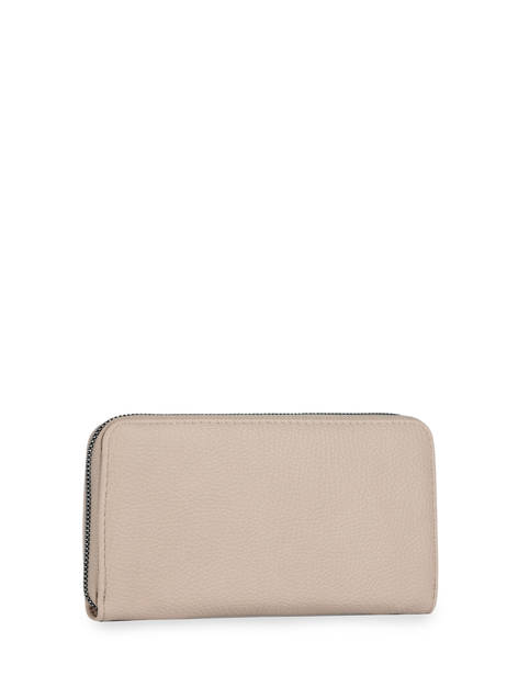 Portefeuille Classic Miniprix Beige grained H1689 ander zicht 2