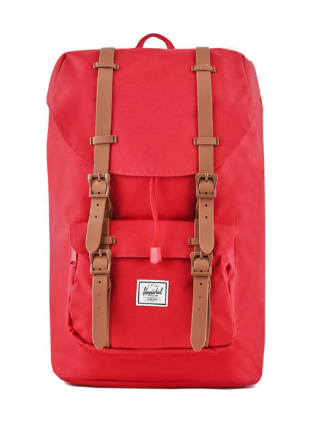 Rugzak 1 Compartiment + Pc 13'' Herschel Rood classics 10020PBG